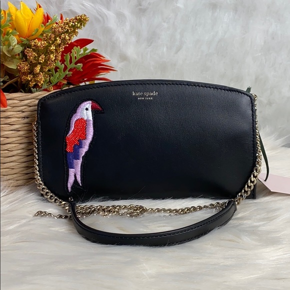 kate spade Handbags - Kate Spade Beaded Flock Party East West Crossbody